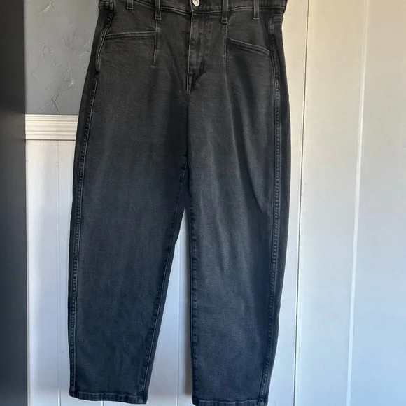 AYR “The Beat” Black barrel Jeans - Picture 1 of 7